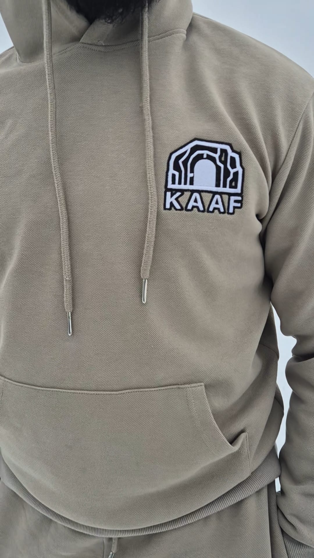 SWEAT-SHIRT PREMIUM KAAF- KAKI-BEIGE 400GSM