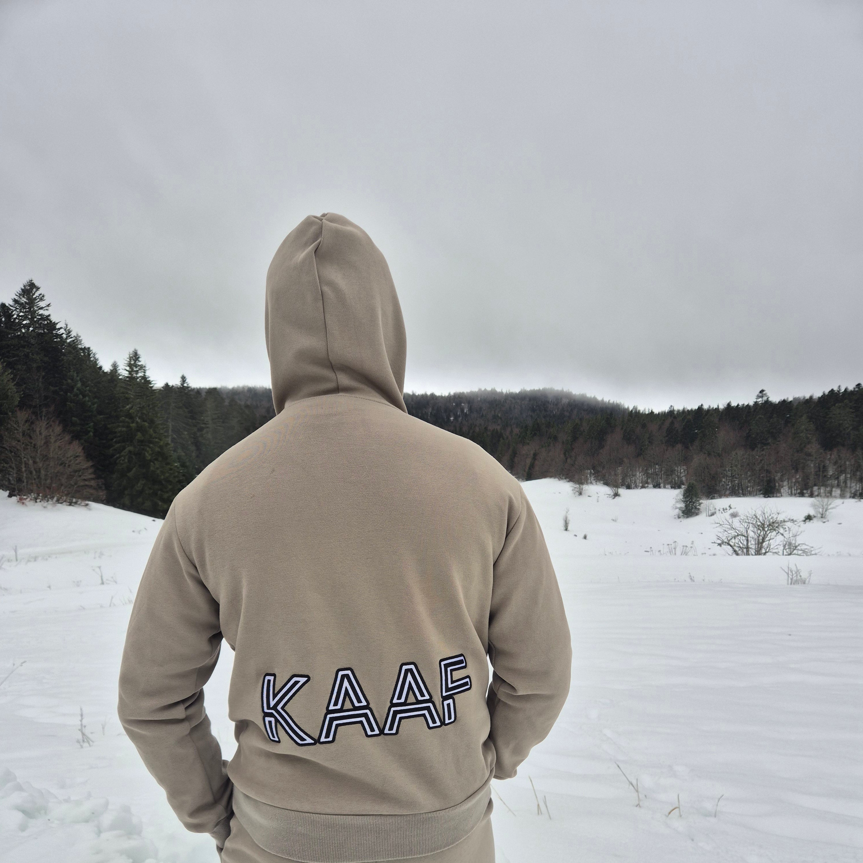 SWEAT-SHIRT PREMIUM KAAF- KAKI-BEIGE 400GSM