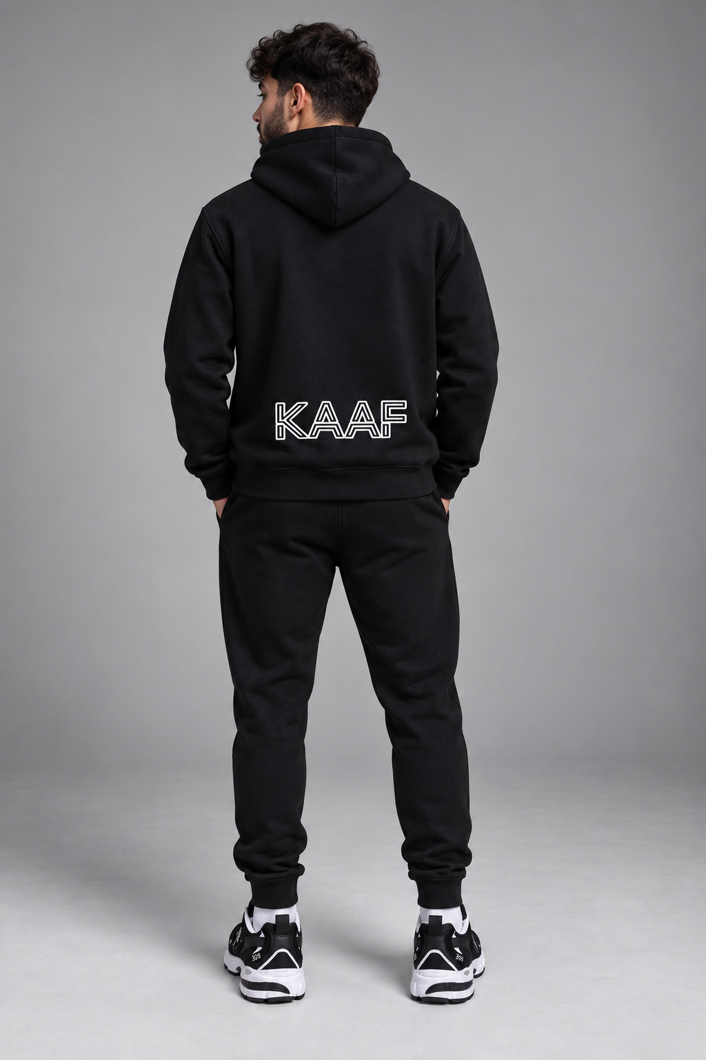 JOGGING PREMIUM KAAF NOIR 400GSM