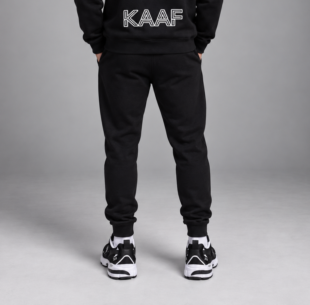 JOGGING PREMIUM KAAF NOIR 400GSM