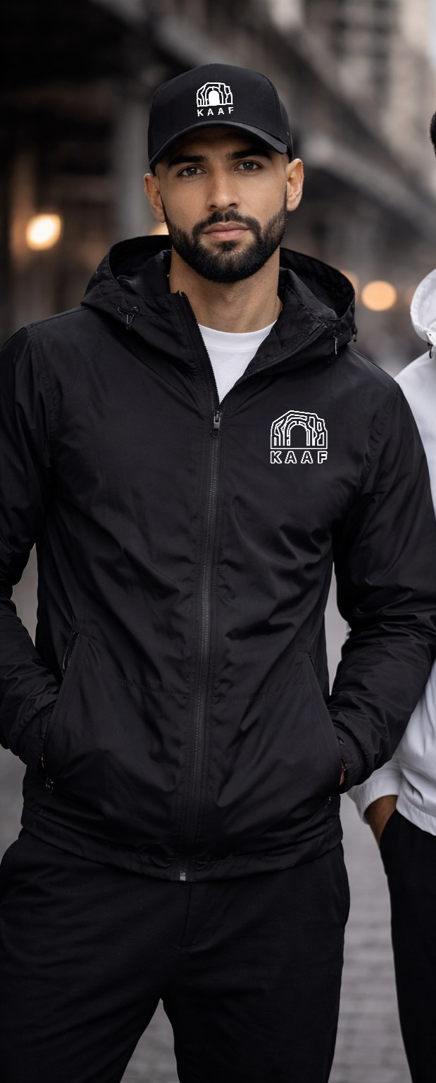 VESTE COUPE VENT KAAF NOIR